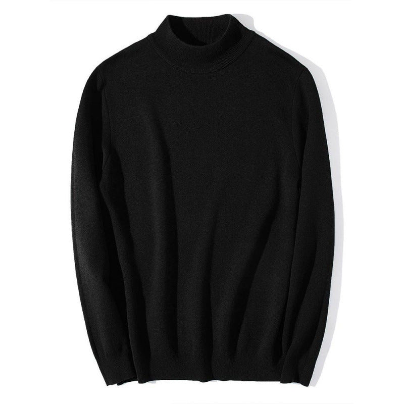 🧶 Men's Mock Neck Sweater – Autumn & Winter Essential - Daily Cozy Closet