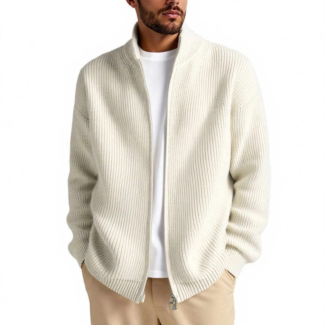 🧥 Men's Loose Cardigan Sweater – Everyday Inner Layer Base - Daily Cozy Closet