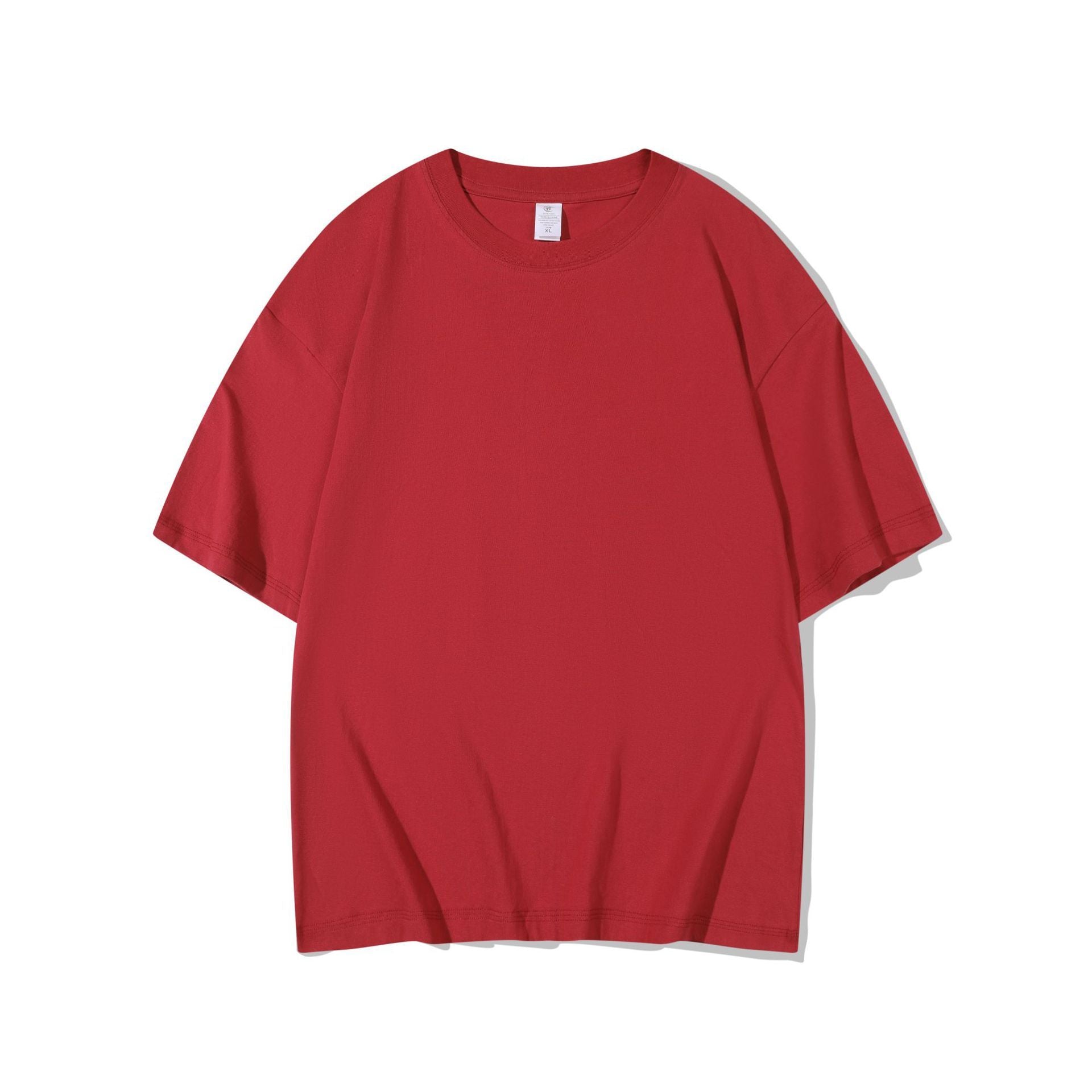 👕 Premium Comfort – 220g Heavy Cotton Solid Color Tee for Men - Daily Cozy Closet