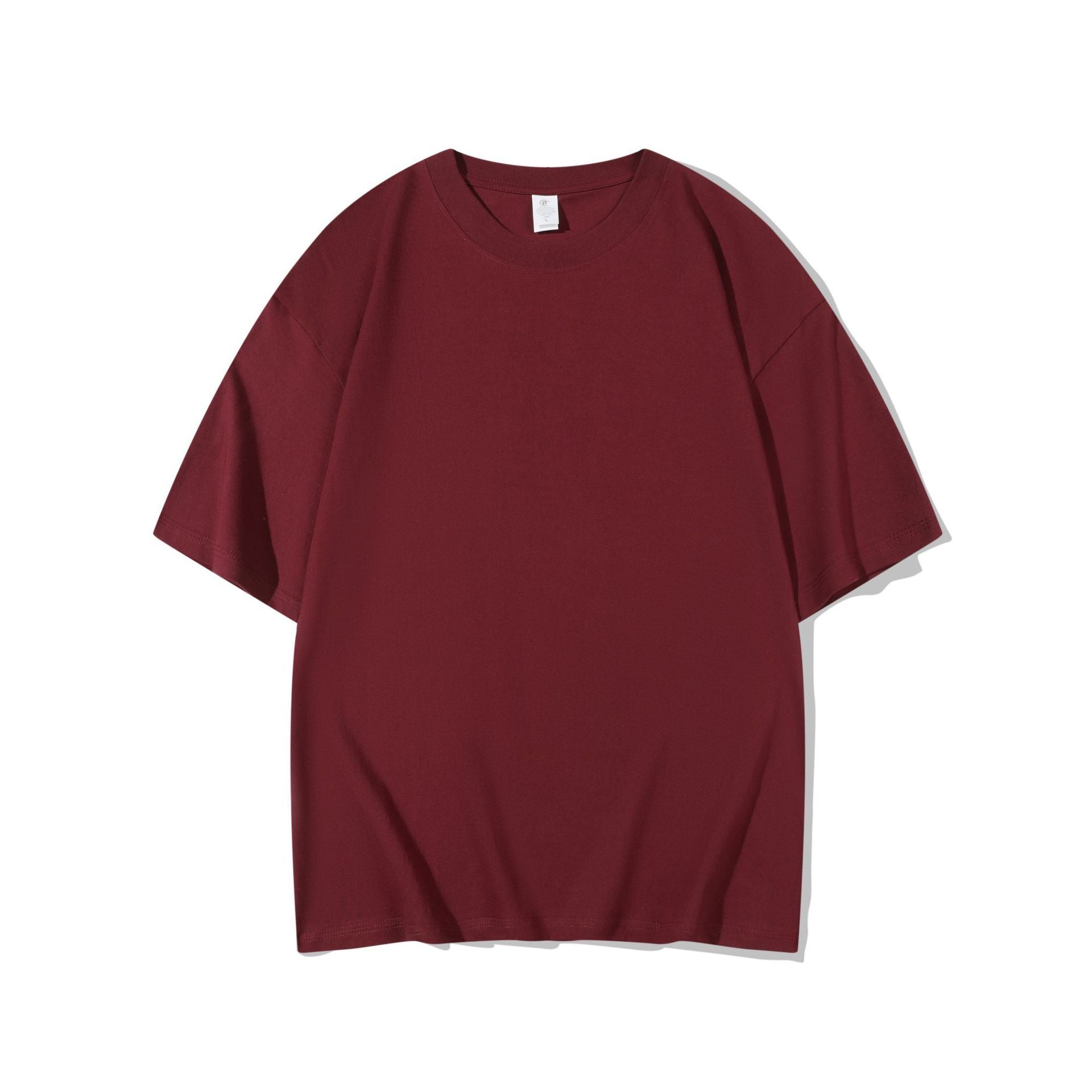 👕 Premium Comfort – 220g Heavy Cotton Solid Color Tee for Men - Daily Cozy Closet