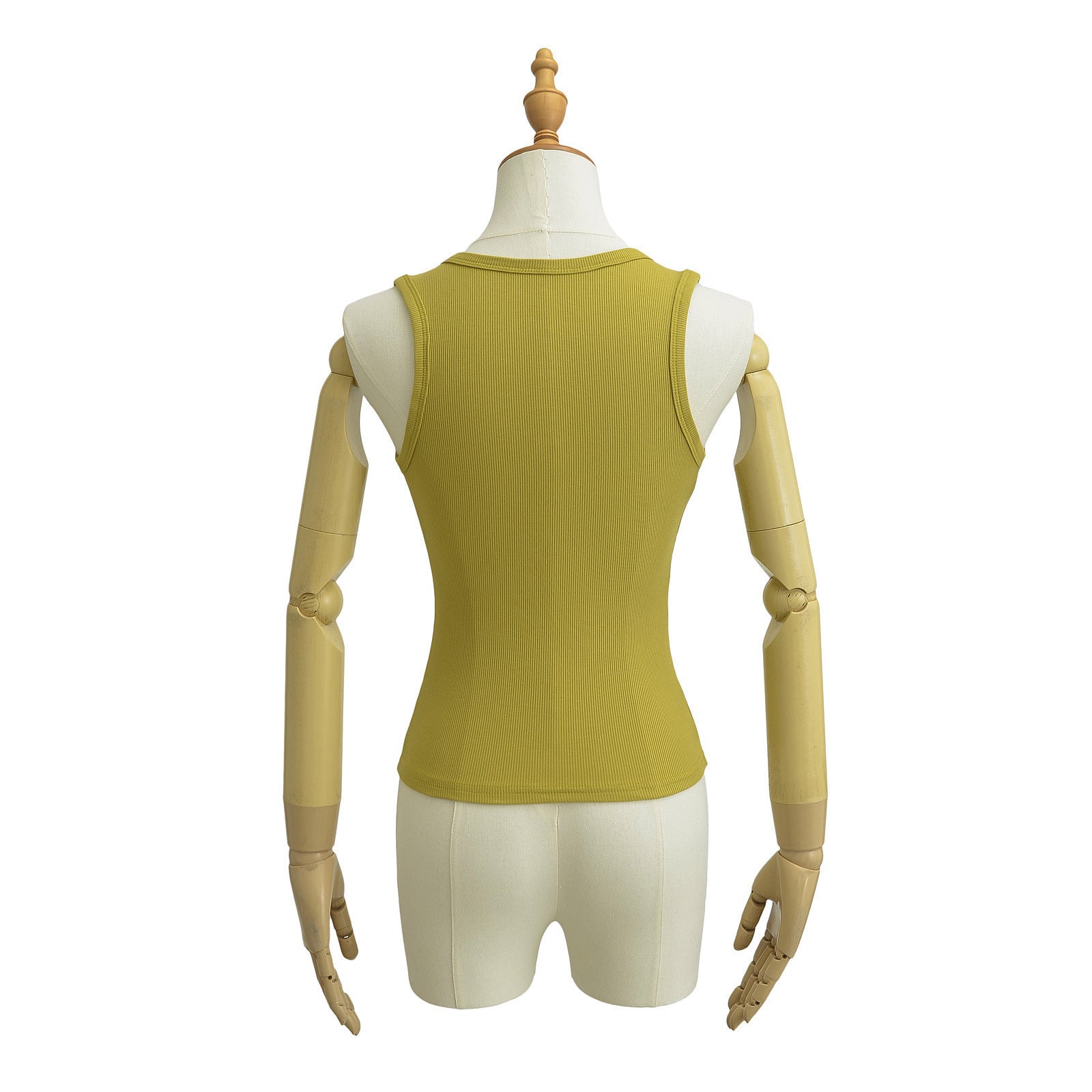 👚 Women's Deep U-neck Vest Short Top - Daily Cozy Closet