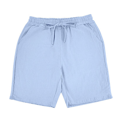 🌴 Lightweight Comfort for Hot Days – Men's Linen Shorts - Daily Cozy Closet